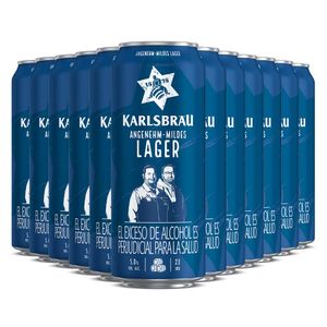 Pack 12 Cervejas Karlsbrau Lager